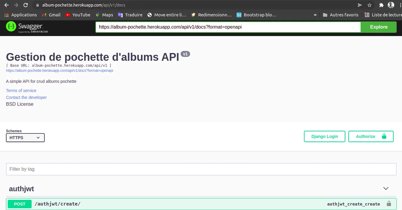 RESTFULL API - TO HANDLE A MUSIC ALBUMS POCHETTE
